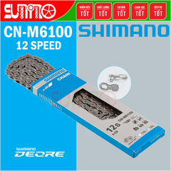 [Japan chính hãng] Sên xe đạp SHIMANO M6100 quick link 12speed