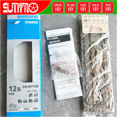 [Japan chính hãng] Sên xe đạp SHIMANO M7100 quick link 12speed