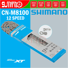 [Japan chính hãng] Sên xe đạp SHIMANO M8100 quick link 12speed