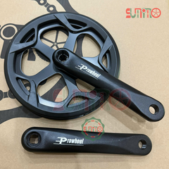 Giò dĩa cốt vuông 1 tầng PROWHEEL nhôm dĩa thép chắn dĩa 2 mặt