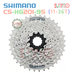 Líp thả xe đạp SHIMANO HG201 9speed chính hãng