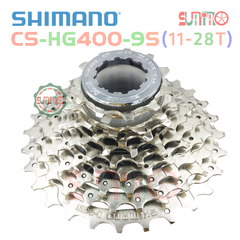 Líp thả xe đạp SHIMANO HG400 9speed chính hãng