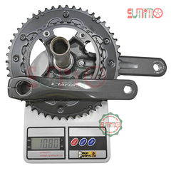 Giò dĩa cốt rỗng SHIMANO Claris R2000 34/50T kèm BB vặn chính hãng