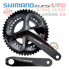 Giò dĩa cốt rỗng SHIMANO 105 R7000 39/53T-170mm chính hãng