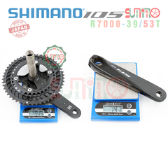 Giò dĩa cốt rỗng SHIMANO 105 R7000 39/53T-170mm chính hãng