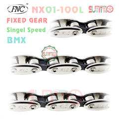 Sên hạt đậu xe đạp FNC NX-01 100L single speed gắn xe BMX, fixed gear