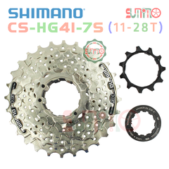 Líp thả xe đạp SHIMANO HG41 7speed chính hãng