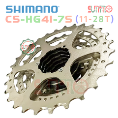 Líp thả xe đạp SHIMANO HG41 7speed chính hãng