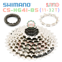 Líp thả xe đạp SHIMANO HG41 8speed chính hãng