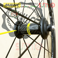 Vành bộ nhôm 4cm xe đạp road MAVIC Cosmic Pro hub QR áo carbon cối thả HG thắng vành
