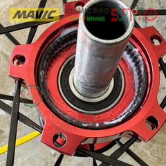 Vành bộ nhôm 4cm xe đạp road MAVIC Cosmic Pro hub QR áo carbon cối thả HG thắng vành