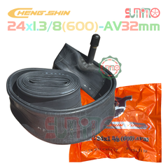 Ruột xe đạp CHENGSHIN 26x1.3/8(660) AV32 gắn xe đạp phổ thông