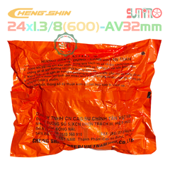 Ruột xe đạp CHENGSHIN 24x1.3/8(600) AV32 gắn xe đạp phổ thông