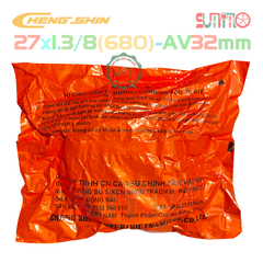 Ruột xe đạp CHENGSHIN 27x1.3/8(680) AV32 gắn xe đạp phổ thông