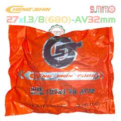 Ruột xe đạp CHENGSHIN 27x1.3/8(680) AV32 gắn xe đạp phổ thông