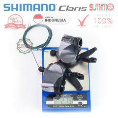 Tay đề bấm xã SHIMANO Claris R2000 (2x8speed) chính hãng