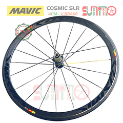 Vành bộ nhôm 4cm xe đạp road MAVIC Cosmic SLR hub QR áo carbon cối thả HG thắng vành