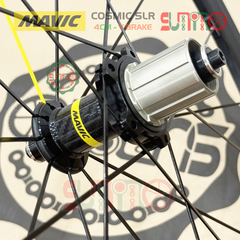 Vành bộ nhôm 4cm xe đạp road MAVIC Cosmic SLR hub QR áo carbon cối thả HG thắng vành