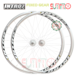 Vành bộ xe đạp fixed gear INTRO7 trước 20 căm sau 24 căm