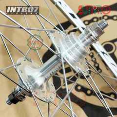 Vành bộ xe đạp fixed gear INTRO7 trước 20 căm sau 24 căm