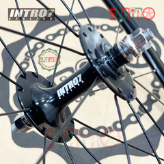 Vành bộ xe đạp fixed gear INTRO7 trước 20 căm sau 24 căm