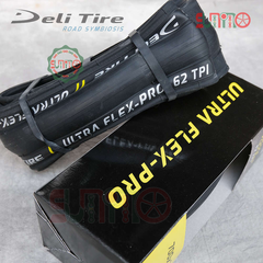 Vỏ gấp DELI SA-205 Ultra Flex-Pro 62TPI gắn xe đạp đua
