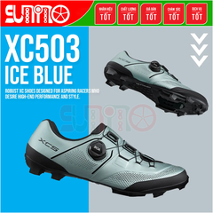 Giày can đạp xe mtb SHIMANO XC503 Wide fullbox chính hãng