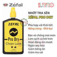 Dầu tra sên xe đạp ZEFAL 120ml chính hãng