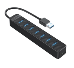 Bộ chia USB HUB 7 cổng Orico USB 3.0 TWU3-7A