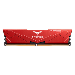 Ram PC TeamGroup T-Force Vulcan (16GB, DDR5, 5200Mhz, Red)