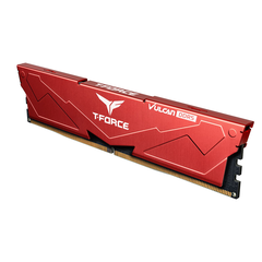 Ram PC TeamGroup T-Force Vulcan (16GB, DDR5, 5200Mhz, Red)