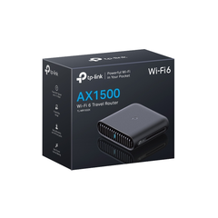 Router Di Động Wi-Fi TP-Link TL-WR1502X (Wi-Fi 6, AX1500, băng tần kép, 1 cổng WAN Gigabit, 1 cổng LAN Gigabit)