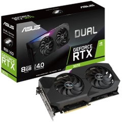 Card màn hình Asus DUAL RTX3070-8G 8GB GDD6