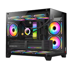 Vỏ Case MAGIC Aqua-M Ultra Pro BLACK sẵn 3 Fan