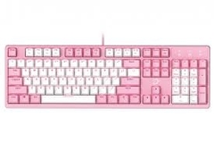 Bàn phím cơ Gaming DAREU EK1280s PINK-WHITE 104KEY