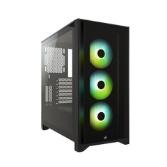 Vỏ Case Corsair iCUE 4000X RGB TG Black CC-9011204-WW Sẵn 3 Fan