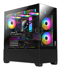 Thùng máy Case Magic Gaming GA-01 ATX - Đen sẵn 3 Fan