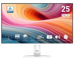 Màn hình MSI PRO MP251W E2 (24.5 inch/FHD/IPS/120Hz/1ms/Loa/Trắng)