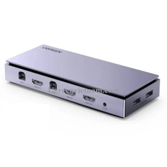 Bộ gộp HDMI 2 ra 1 có KVM với chức năng chia màn hình Ugreen 80187