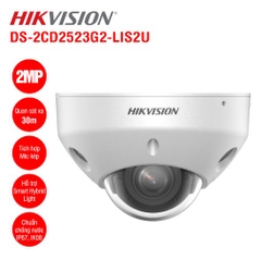 Camera IP Dome 2MP Hikvision DS-2CD2523G2-LIS2U