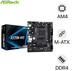Mainboard ASRock A520M-HVS D4 AM4