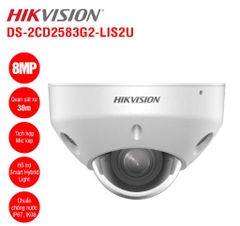 Camera IP Dome 8MP Hikvision DS-2CD2583G2-LIS2U