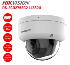 Camera IP Dome 6MP Hikvision DS-2CD2763G2-LIZS2U