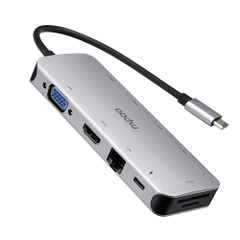 Hub USB-Type C đa năng Rapoo XD200C