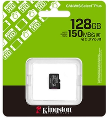 Thẻ nhớ Kingston 128GB microSD Canvas Select Plus SDCS3/128GBSP