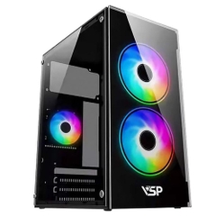 Case VSP V212 Đen (mATX)