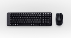 Combo KeyBoard & Chuột Logitech MK220 USB Wireless/Đen (920-003235)