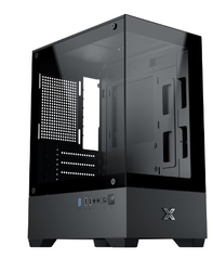 Vỏ Case Xigmatek VIEW II Black EN46223 ( Matx, Case Bể cá)