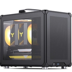Thùng máy Jonsbo C6 Max Micro-ATX | Màu đen