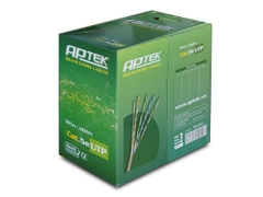 Cáp mạng APTEK 530-1101-2 (Cat.5e UTP, Copper 24AWG, 305m, xám)